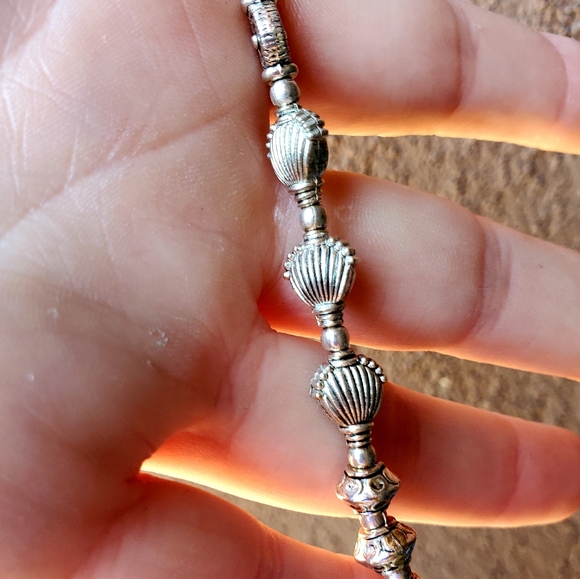 New Unique 925 Silver Tribal Necklace. - Picture 8 of 16